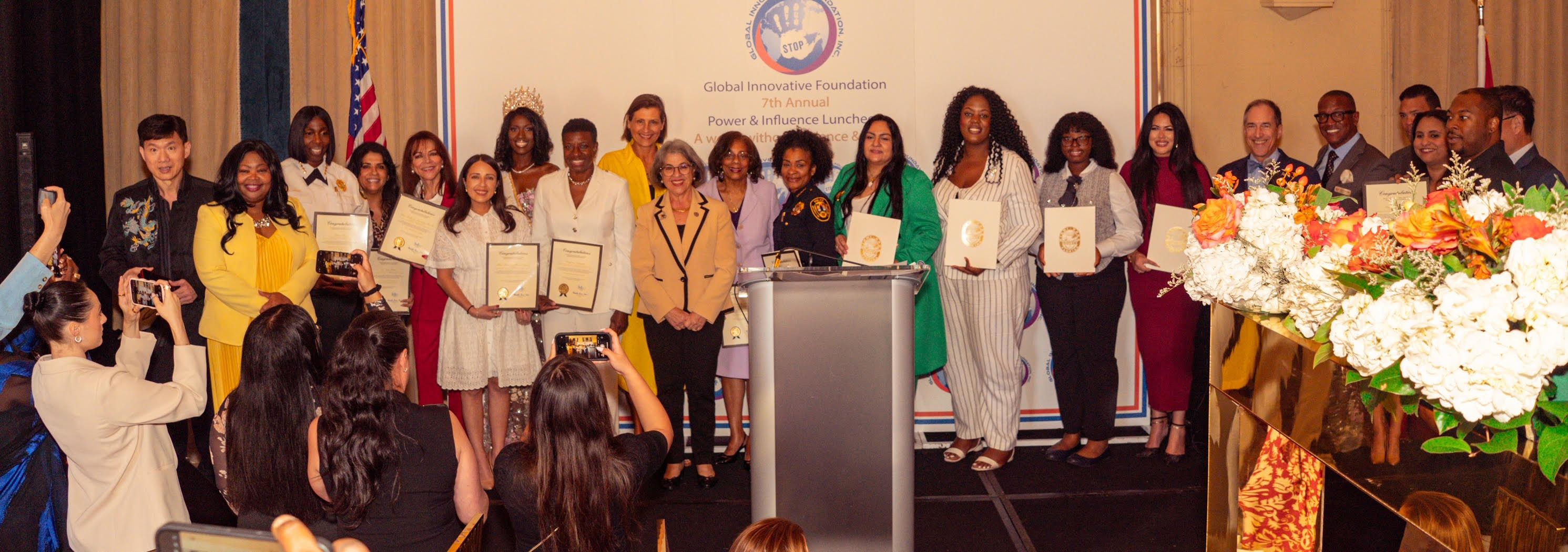 Survivors' Pathway Corporation presents a $20,000 scholarship check