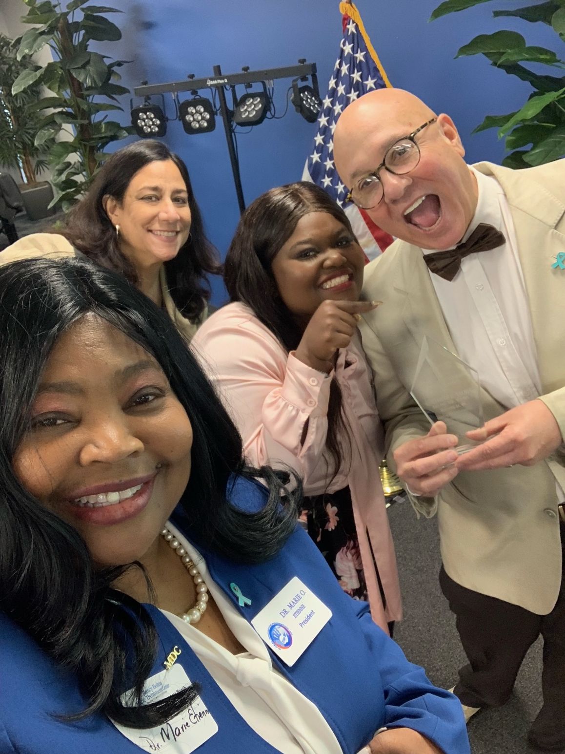 Global Innovative Foundation leadership team at the 2026 Sexual Assault Awareness Month Symposium